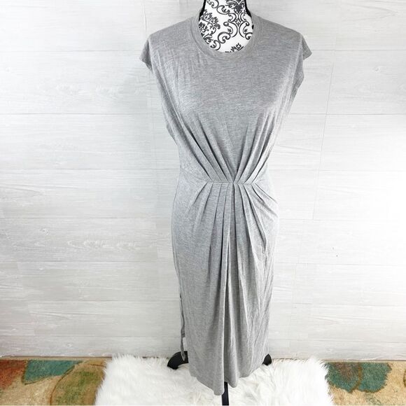 Iro Prickly Ruched Straight Cut Jersey Dress - Picture 5 of 10